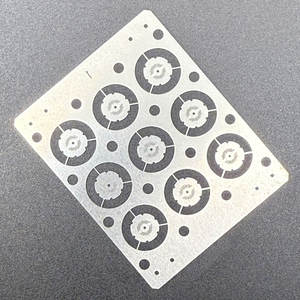 超薄型ステンレス鋼板精密デバイス用レーザーカット滑らかなエッジとマイクロホール製造サービス - Product Image 3