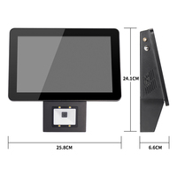 Vérificateur de prix à la mode 10.1 pouces Windows Barcode Scanner Premium Price Checker