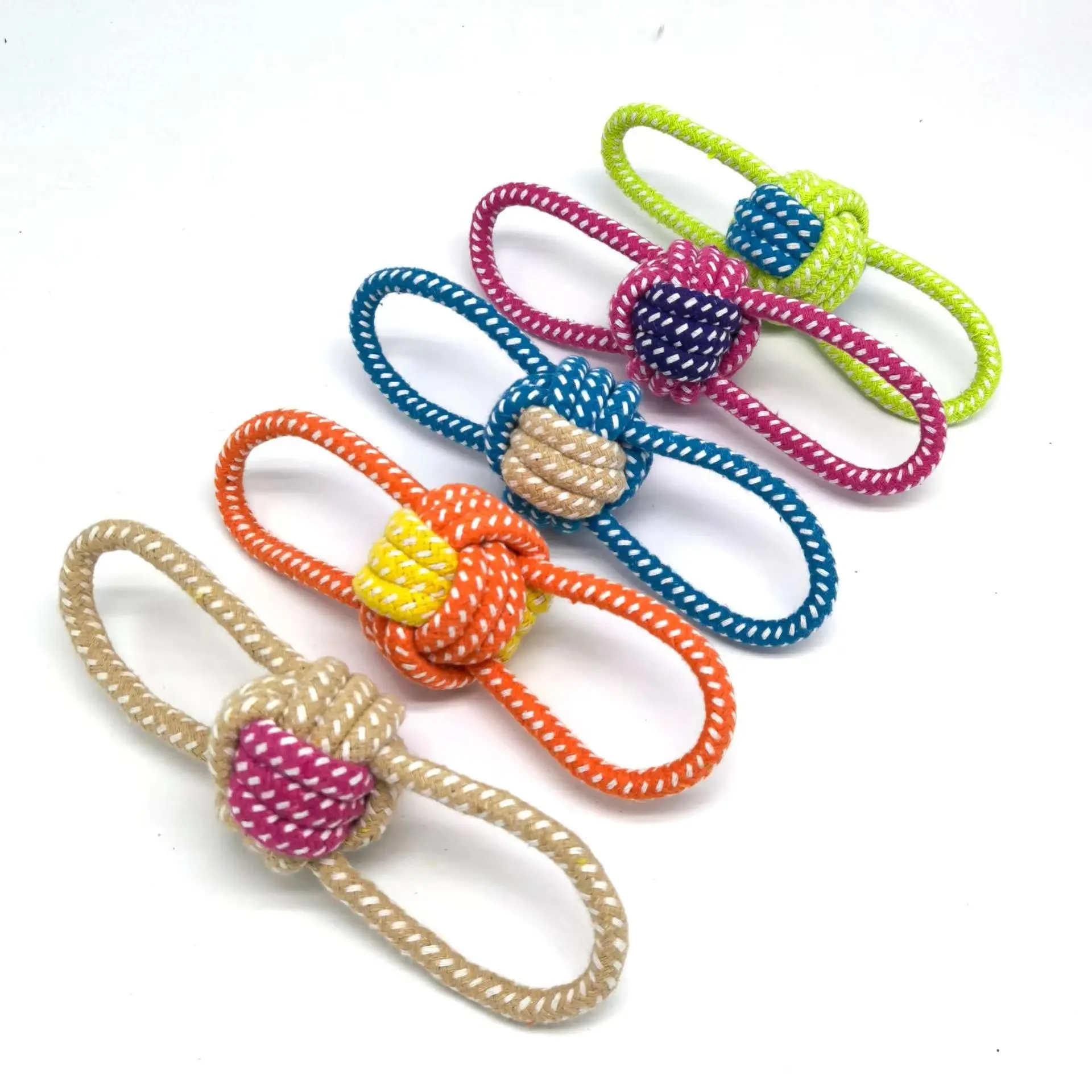 LM0053C Pet toys Dog grinding teeth knot Durable toys for small and medium-sized dogs