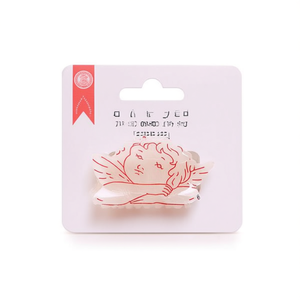 Pinza para el pelo Tianxi Angel de 6 cm, diseño de dibujos animados de plástico para mujer, Día de San Valentín - Product Image 1