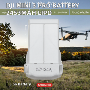 DJI 미니 <span class=keywords><strong>3</strong></span> 프로 7.38V 2453mAh Lipo 배터리 증가 비행 시간 드론을위한 새로운 액세서리 - Product Image 2