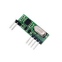 Module récepteur sans fil KONST à faible consommation 2,6 V, 433 MHz, 4 données, code d'apprentissage, puce de décodage longue portée