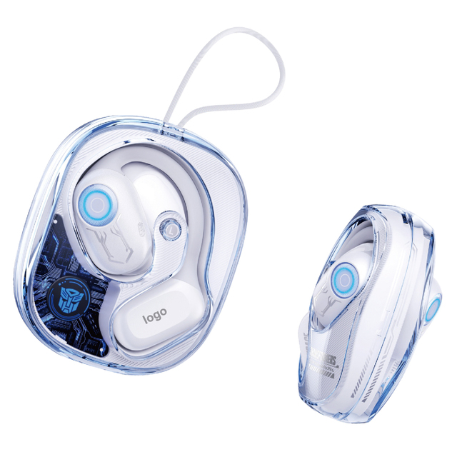 Huien Pro Open Ear Wireless for 5.4 OWS Hanging Earphones with LED Indicator IPX4 Waterproof & Hi-Fi Sound