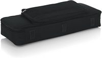 Housse pour clavier électrique à 49 touches, étui en Nylon Oxford noir, rembourrage mousse 10MM, pour Piano