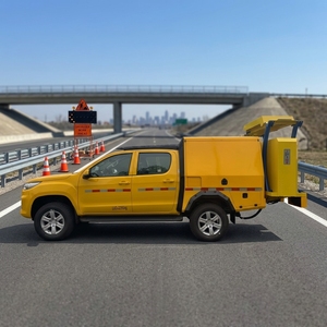 Véhicule atténuateur de chocs monté sur camion, protection de sécurité routière - Product Image 2