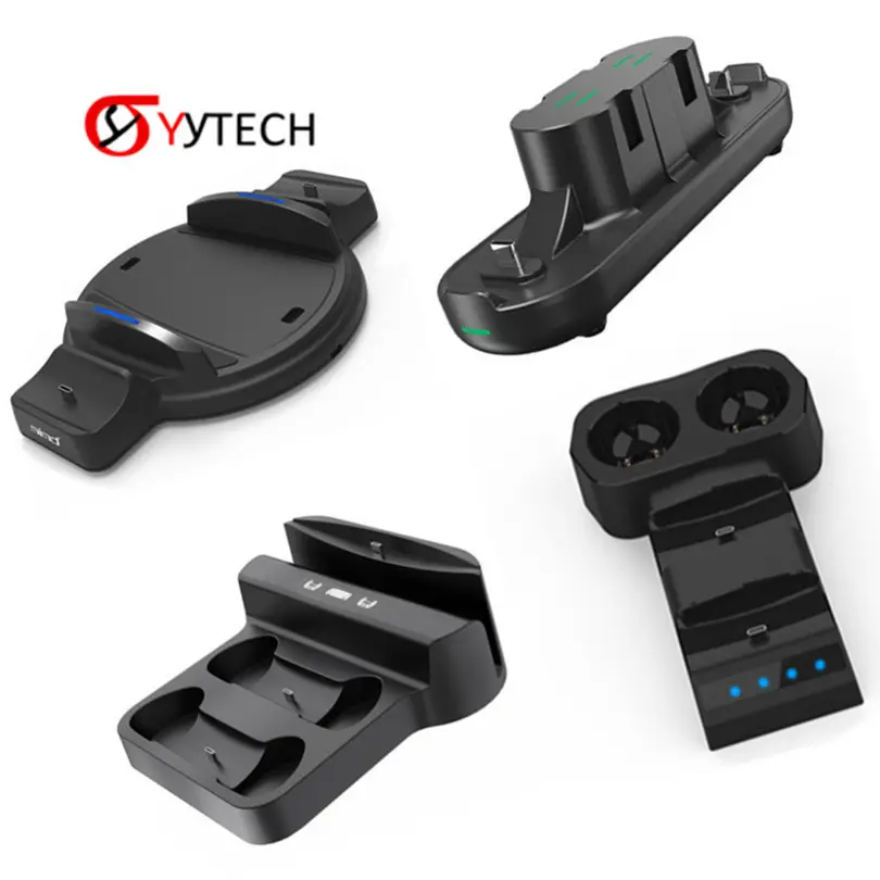 SYYTECH Charging Dock Station for PS5 Playstation 5 Switch PSP Console Controller Charger Stand Accessories