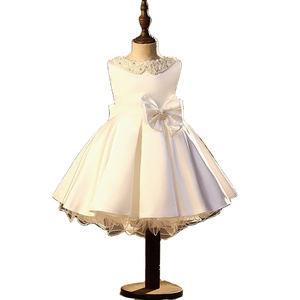 Nuovo <span class=keywords><strong>abbigliamento</strong></span> africano bambino <span class=keywords><strong>1</strong></span> <span class=keywords><strong>anno</strong></span> vestito da bambina in raso per bambini vestiti ragazze abiti natale - Product Image 2