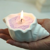 Bougie en cire de sable perlée entièrement naturelle en gros, multicolores, parfumées, pour les fêtes, les votives, la décoration de la maison, les bars