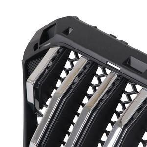 2019 santa fe SUV 4x4 ricambi auto tuning auto accessori in plastica nera paraurti anteriore grill parrilla misura per <span class=keywords><strong>hyundai</strong></span> santa fe - Product Image 4