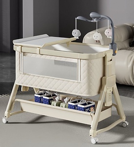 Lit Bébé Multifonctionnel en Métal Pliable et Mobile pour Nouveau-né – Idéal Chambre, Hôtel, Hôpital, Villa – Vente en Gros Direct Usine - Product Image 6