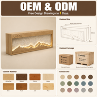 Bureau d'accueil de style Wabi Sabi japonais moderne, design en forme de montagne, adapté à la personnalisation OEM/ODM pour les maisons de thé de station balnéaire