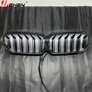 Parrillas de Carreras Luminosas LED para <span class=keywords><strong>BMW</strong></span> Serie 5 G30 <span class=keywords><strong>M5</strong></span> F90 2021 2022 <span class=keywords><strong>2023</strong></span> Reemplazo de Parrilla Delantera de Fibra de Carbono - Product Image 5