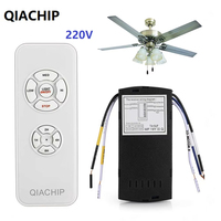 QIACHIP Wifi ventilateur lumière interrupteur intelligent ventilateur de plafond lumière réglable ventilateur vitesse contrôleur pour Alexa Google Home