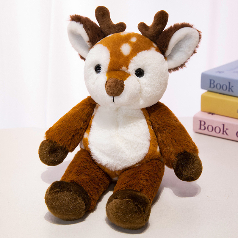 Ciervo en flor de ciruelo