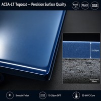 Série ACSA-LT : Revêtement Acrylique 3C à Basse Température pour Plastiques ABS et PC, Résistant aux Rayures, Finition à Durcissement Rapide pour l'Électronique