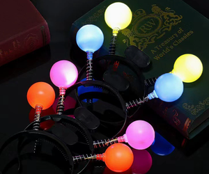 أربطة رأس ليد توهج نجمة تضيء تاج القلب لعيد ميلاد عيد هالوين زينة عيد الميلاد ماردي غرا حفلة الحسنات - Product Image 6