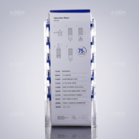 Embouts de pipette universels transparents 1250uL 101,9MM en blister, consommables en plastique pour laboratoire