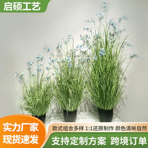 Plantes artificielles d'orchidées Oncidium en pot, 100-200 cm de haut, simulation réaliste, décoration intérieure, mariage, verdure pour la maison - Product Image 3