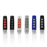 Télécommande sans fil pour porte de Garage, 12V DC, 4 boutons, Automobile, moto