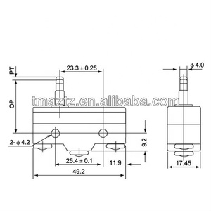 <span class=keywords><strong>TM</strong></span>-1305 Micro chuyển đổi giới hạn chuyển đổi máy in offset phụ tùng - Product Image 2