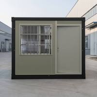 Casa Prefabricada de Construcción Rápida, Casa Contenedor Modular Plegable de 20 pies/40 pies, Casa Contenedor Pequeña y Plegable para Camping, Oficina en Casa