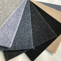 Alfombrilla para Tablero de Instrumentos, Tela No Tejida Transpirable, Protector Solar Cruzado Antideslizante, Protector Térmico para Autos, Ajuste Universal para la Mayoría de los Autos, Negro
