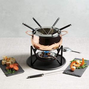 Ensemble de marmites à <span class=keywords><strong>fondue</strong></span> électrique arrondies à prix compétitif ensemble de marmites à <span class=keywords><strong>fondue</strong></span> au <span class=keywords><strong>fromage</strong></span> en acier inoxydable - Product Image 3