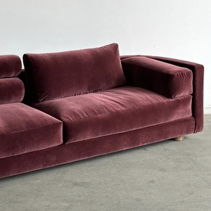 Divano in Velluto Stile Francese Vintage, Design Postmoderno per Appartamenti e Ville, Personalizzabile, Vendita Diretta dalla Fabbrica - Product Image 4