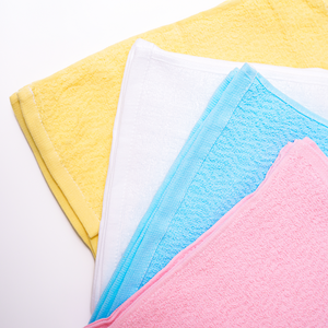 Textiles naturales para el hogar de alta calidad Rectángulo de punto Buena capacidad de absorción Color sólido 100% algodón 340gsm Toalla de baño - Product Image 5