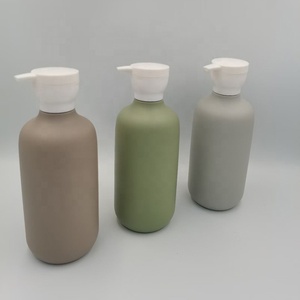 Custom Color <strong>Plastic</strong> Shampoo <strong>Bottle</strong> 400 <strong>500</strong> 750 ml Matt Boston Round Lotion Pump <strong>Bottles</strong> Shower Gel Container Cosmetic Packaging - Product Image 6