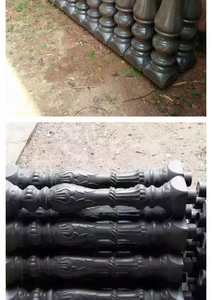 Molde balaustre de plástico ABS de alta precisión de 60/70cm de altura para valla doméstica, acabado pulido, fundición de hormigón a la venta - Product Image 3