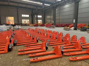 हाइड्रोलिक मैनुअल पैलेट ट्रक फोकलिफ्ट 3 टी ग्राउंड गाय का तेल दबाव उठाने वाली ट्रॉली अनलोडिंग नए इस्तेमाल की गई छूट थोक - Product Image 5