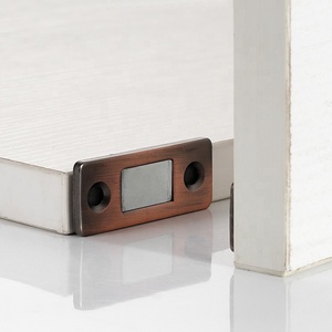Fermetures magnétiques modernes ultra-minces en acier inoxydable pour armoires tiroirs bricolage adhésif double face pour cuisine salon hôtel - Product Image 3