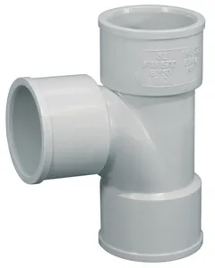 Fabricante italiano, tamaño personalizado de 32 a 400Mm Ff y Mf, accesorios de tuberías de PVC, tuberías y accesorios de fontanería de drenaje