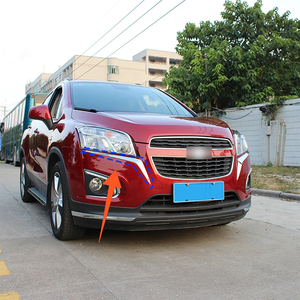 Ô tô ABS bên ngoài <span class=keywords><strong>TRIM</strong></span> phần OEM cho chevrolet TRAX <span class=keywords><strong>Chrome</strong></span> Đèn pha lông mày <span class=keywords><strong>TRIM</strong></span> - Product Image 5