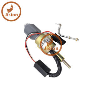 Vanne solénoïde d'arrêt de carburant pour engins de construction DS-233DC D59-105-10 24V - Product Image 3