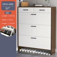 Armoire à Chaussures Tendance en Gros, Meuble à Chaussures Multi-bois Moderne avec Tiroir de Rangement