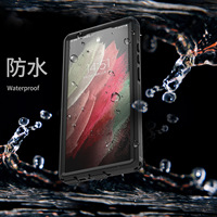 IP68 étanche plongée natation OutdoorSport TPU armure housse pour Samsung Galaxy S23 Ultra Plus S22 S21 Note 20 Ultra Note 10