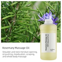 Certificat biologique USDA NOP et certificat halal Un gallon d'huile de romarin et de menthe Huile essentielle de romarin non diluée Aromathérapie