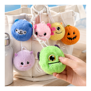 Nouveauté : Lot de 12 sphères élastiques poilues, jouets anti-stress en forme de créature à rebond instantané, pour remplissage de sacs de fête et assortiment de cadeaux promotionnels - Product Image 5