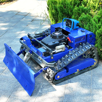 Vente directe d'usine, tondeuse à gazon robotisée à télécommande, tondeuse à gazon robotisée avec lame à neige, vente chaude