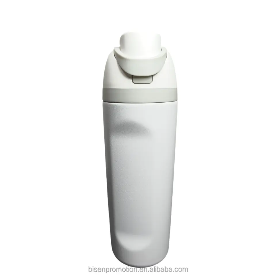 Logotipo de color personalizado reutilizable gimnasio deporte botellas de metal sublimación de acero inoxidable frascos de vacío termo botella de agua potable