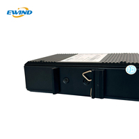 Commutateur Ethernet industriel Gigabit 2 ports RJ45, fibre optique, 1 port SC pour le transport intelligent