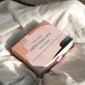 Impression personnalisée incroyable <span class=keywords><strong>grossesse</strong></span> naturelle nouvelle maman cartes d'affirmation jeu pour femmes enfants bébés avec boîte coulissante - Product Image 2