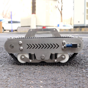 Plataforma Robótica de Tamaño Pequeño con Chasis de Goma sobre Orugas Eléctricas Personalizable para Inspección y Educación con Capacidad de Desplazamiento en Espacios Reducidos - Product Image 2
