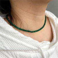 Bijoux de mode pour femmes, collier de perles colorées, best-seller, collier ras du cou artisanal en perles