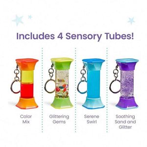 Llavero Silencioso Ultra Silencioso con Clic, Juguete Antiestrés para el Aula, Biblioteca u Oficina, con Construcción Duradera de Material PBT - Product Image 4