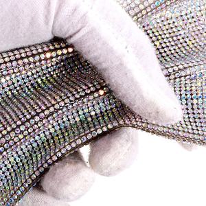 Yan Tuo levhalar kumaş yapışkanı kristal AB kendinden yapışkanlı Rhinestone şapka giyim ayakkabı zanaat ev dekorasyon için kovboy 2 levhalar - Product Image 5