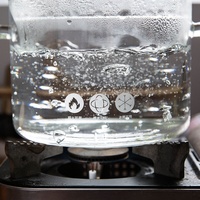 Casserole en verre transparent de qualité supérieure pour la cuisine, directement de l'usine