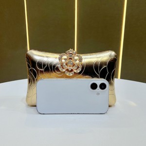 Bolso de Mano de PU de Lujo Ligero y Moderno para Mujer, con Cadena Decorativa, Cierre, Estilo Urbano Simple, Bolso de Alta Gama Tanjing - Product Image 4